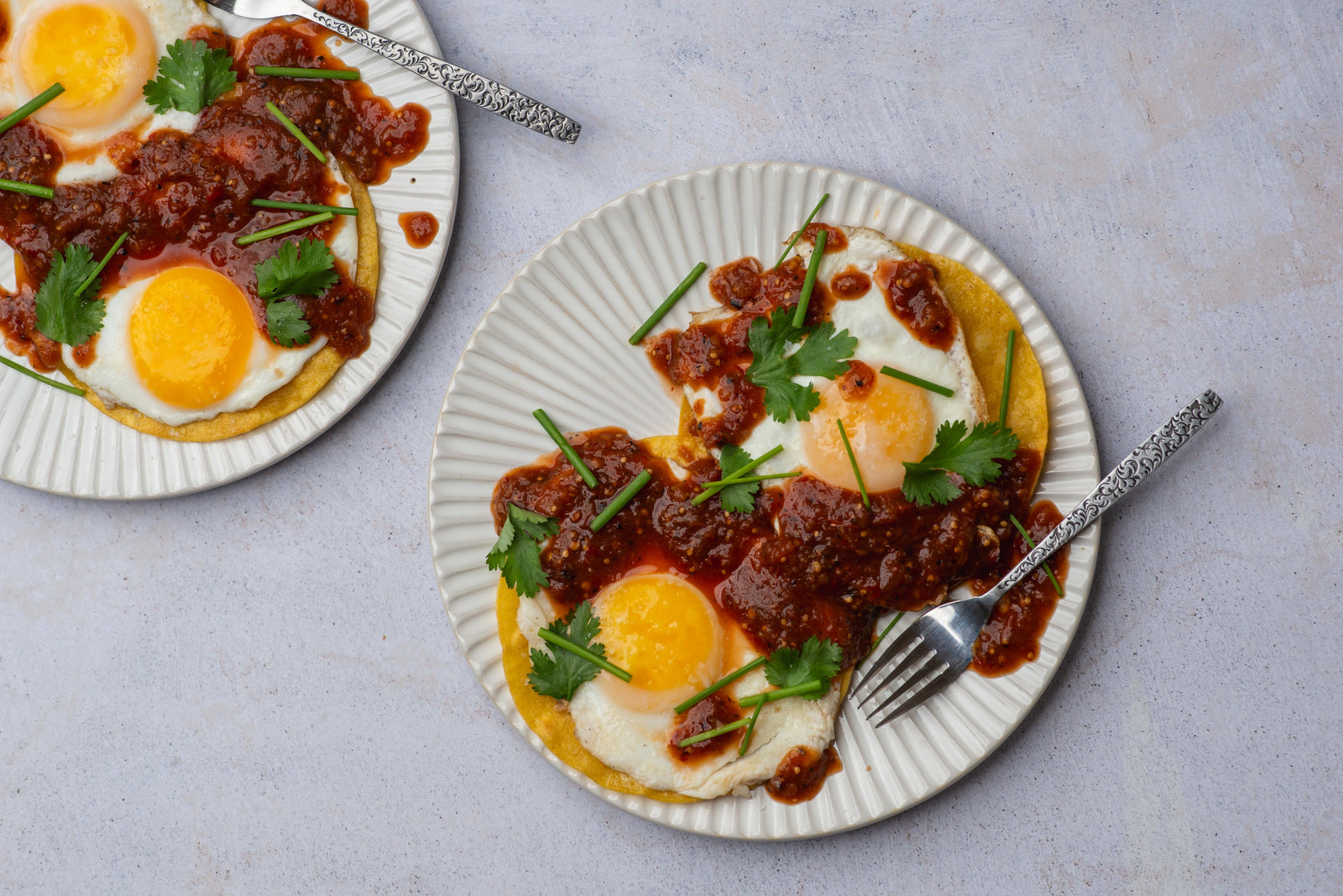 Huevos Rancheros with Salsa Chile de Agua