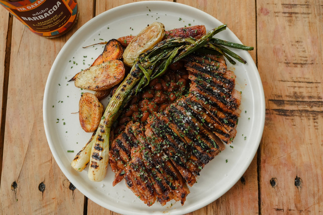 Steak Adobo Dinner for Two