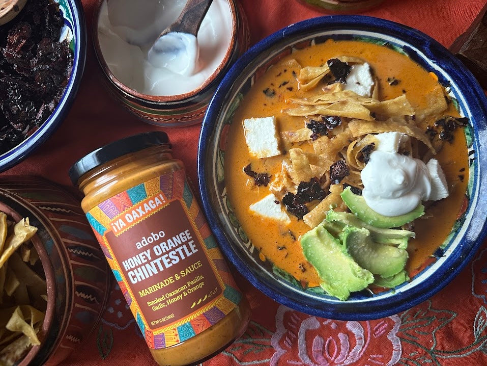 Chintestle Chicken Tortilla Soup (Sopa Azteca)